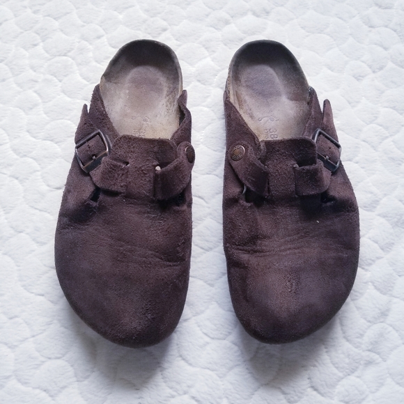 birkenstock clogs leather